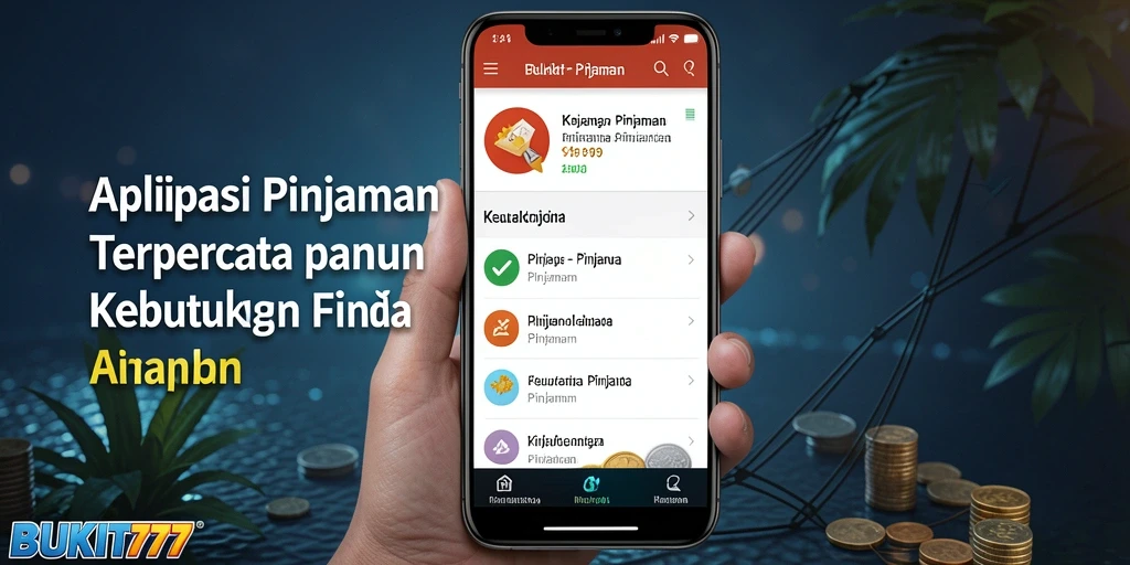 Antarmuka pengguna BUKIT777 yang sederhana dan mudah dimengerti.