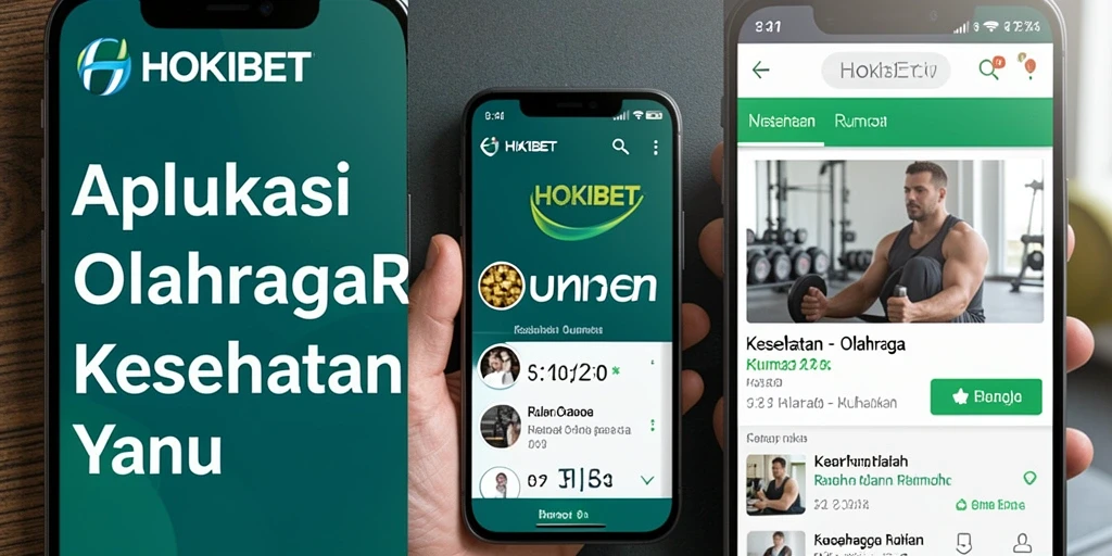 Antarmuka HOKIBET yang intuitif untuk olahraga di rumah.