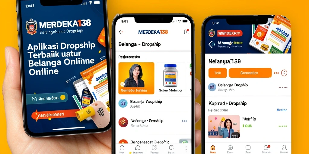 Tampilan antarmuka aplikasi MERDEKA138 yang menarik dan fungsional.